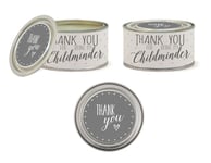 East of India Thank You For Being My Childminder Scented Candle - Gift Idea