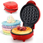 550W Mini Waffle Maker Electric Pancake Machine Non Stick Breakfast Waffle Cake