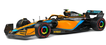 SOLIDO, McLAREN MCL36 GP d'Australie 2022 D.RICCIARDO Orange, échelle 1/18, S...