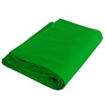 DynaSun W004 Vert Green 2,8x4,0 MT Fond Tissu Backdrop Professionnel Pur Coton 140g/sqm 280x400 pour Studio Photo Vidéo Chromakey