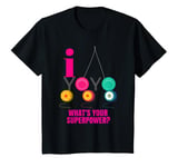 Youth Cute: I YoYo What's Your SuperPower Shirt Girls Novelty T-Shirt