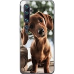 Xiaomi Mi Note 10 Pro Gennemsigtigt Telefoncover Ung Hund