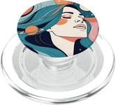 Female Godess Earth Divine Spiritual Energy for Women PopSockets PopGrip for MagSafe