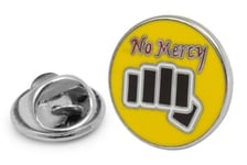 Gemelolandia | Pin à rabat Cobra Kai No mercy - 16 mm | Pins originaux à offrir | Pour les chemises, les vêtements ou pour votre sac à dos | Détails amusants, unica, Laiton, Non applicable