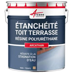 Étanchéité Toit Terrasse et Toit Plat ARCATHAN Résine Étanche ARCANE INDUSTRIES Beige Pierre ral 1001 - 15 Kg