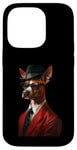 iPhone 14 Pro Basenji Dog Suit Case