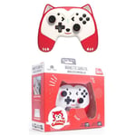 Manette Nintendo Switch - Lite Bluetooth Sans Fil Animal Rouge Gaming Pandy Taille Enfant