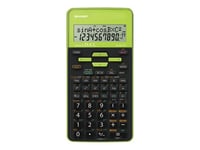 Sharp EL-531TH - Calculatrice scientifique - 10 chiffres + 2 exposants - pile - vert