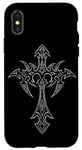 iPhone X/XS Gothic Cross Grunge Aesthetic Y2k Mall Goth Case