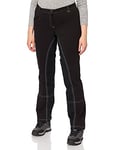 HKM Jodhpur-reithose-Chic Pantalon Femme, Noir-Noir, 46