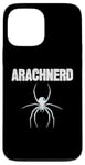 Coque pour iPhone 13 Pro Max Drôle Enthusiast Entomologie Arachnerd Spider Arachnid Nerd