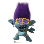 STAR CUTOUTS SC1502 Mini Branch Glasses Trolls World Tour Height 93cm Width 63cm, Solid, Multicolour, Regular