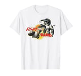 Kung Fu Panda Fight With A Bang Fight Scene Portrait T-Shirt