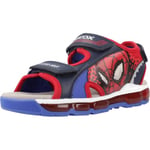 Geox J Sandal Android Boy, Navy red, 1.5 UK