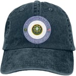 MiniMini US Army Cold War 2nd Armored Cavalry Regiment Veteran Denim Hats Baseball Cap Dad Hat