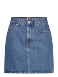 Tommy Jeans Mom Uh Skirt Bh0034 Blå