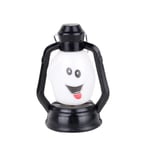 Halloween Ghost Shape Decor Use Light Mall Kindergarten Portable Light Small Table Lamp Ghost Pattern Night Light For garden, outdoor decoration