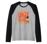 The Ginger Beard Man Funny Beard Lover Raglan Baseball Tee