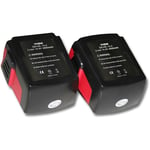 Vhbw - 2x Batterie Li-Ion 3000mAh (14.4V) pour outils Hilti sf 144-A cpc 14.4 v, SF144-A, sfh 144-A, sfh 144-A cpc 14.4V comme Hilti B144, B-144.