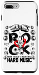 Coque pour iPhone 7 Plus/8 Plus Rock and Roll Graphic Tees - I Love Rock N' Roll Designs