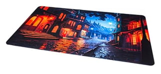 playmats.eu- Lorcana JCC Gasse 61 x 35,5 cm – Tapis en Caoutchouc pour Jeux de Cartes, K072, Ruelle, 63 cm x 35,5 cm / 24" x 14"