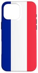 Coque pour iPhone 16 Pro Max France Drapeau Cadeau français pour les Français