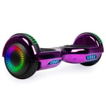 SISIGAD Hoverboard Self Balancing Scooter 6.5" Hoverboard Bluetooth Two Wheel Electric Scooter Swegway Board LED Light With 2 * 300W Motor for Kids