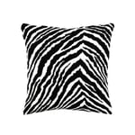 Artek - Zebra 40x40 cm - Prydnadskuddar & kuddfodral - Aino Aalto - Svart,Vit