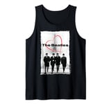 The Beatles - Paris France Eiffel Tower Heart with Members Tank Top