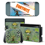 Kit De Autocollants Skin Decal Pour Nintendo Ns Switch Fortnite Console De Jeux Fortnite, T1tn-Switch-5192