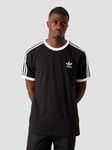 adidas Originals Adicolor Classics 3-Stripes Black Noir T-Shirt Size Medium