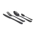 Saenger Anaconda Blaxx Cutlery Single Set 4 pièces. Adulte Unisexe