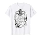 Oz Book Dorothy Toto Lion Scarecrow Oz Tin Man Wizard of OZ T-Shirt