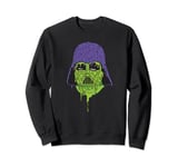 Star Wars Darth Vader Helmet Dripping Paint Grime Sweatshirt