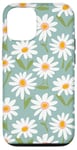 Coque pour iPhone 13 Daisy Color Flower Floral Pattern Seamless Drawing