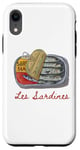 Coque pour iPhone XR Les sardines pêcheur esthétique poisson sardine côtier