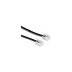 Cordon rj11 adsl 2m noir Itc 3912