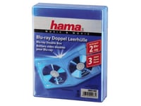 Hama 51468, Blu-Ray Case, 2 Diske, Blå