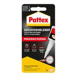 Pattex colle instantanée précision, super colle pour un collage précis sans goutter, colle liquide à séchage rapide, résistante au lave-vaisselle, 1x flacon de 5 g