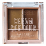 Sunkissed Cream Contour Face Trio Palette with Vitamin E