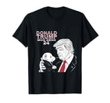 Moo Deng 24 Trump and the Hippo Campaign T-Shirt