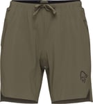 Norrøna Senja Flex1 8" Shorts W's olive night XS