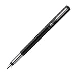 Parker Vector stylo plume, noir, pointe fine, encre bleue, emballage blister