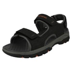 Mens Skechers Summer Casual Everyday Sandals Three Adjustable Straps Garo 204105