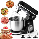 SUPERLEX Electric Food Stand Mixer Kitchen 8 Speed Multi-Function Blender 1300W