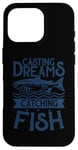 Coque pour iPhone 16 Pro Best Fisherman Casting Dreams Attraper des poissons