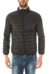 DUVET ARMANI JEANS AJ JACK JACKET BOMBER -10 % HOMME NOIR 06B72-GK 12