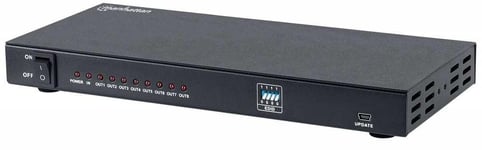 MANHATTAN AV HDMI splitter 1x8 UHD 4K 3D EDID AC power