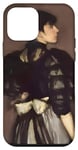 Coque pour iPhone 12 mini Perle et argent : mère de James McNeill Whistler (1900)