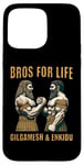 iPhone 15 Pro Max Gilgamesh and Enkidu Bros For Life Funny Story Case